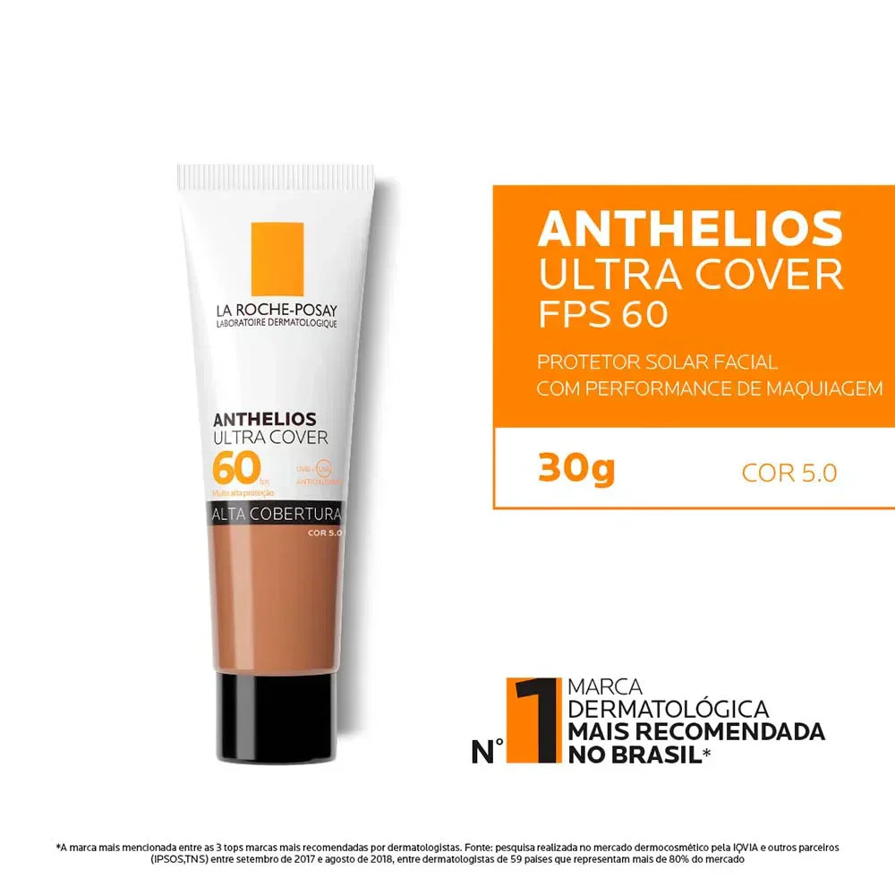 Protetor Solar Facial com Cor La Roche-Posay Anthelios Ultra Cover FPS60 - Imagem 4